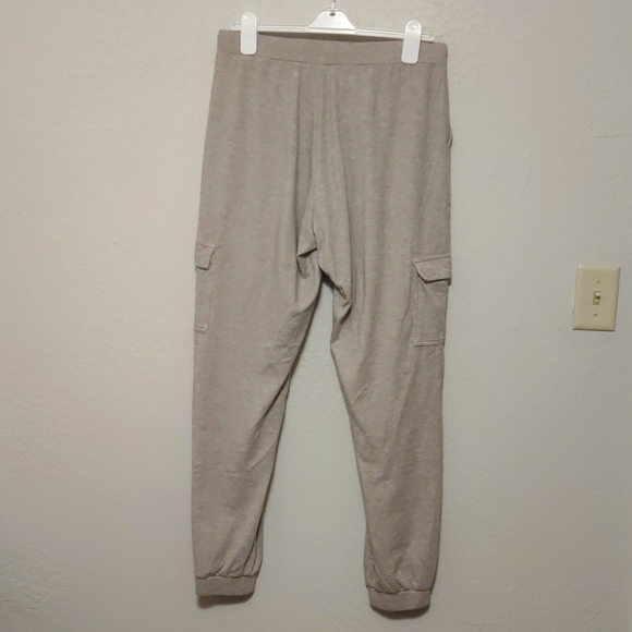 Bobi Taupe Cargo Joggers - Picture 5 of 7